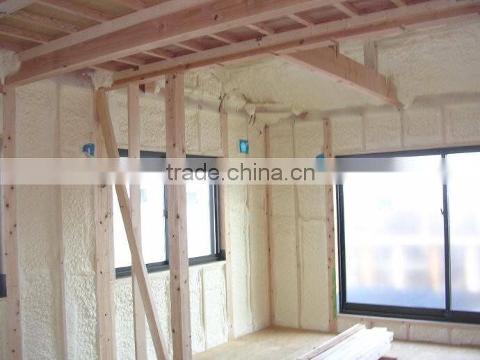 PU polyurethane spray foam closed cell/blend polyols