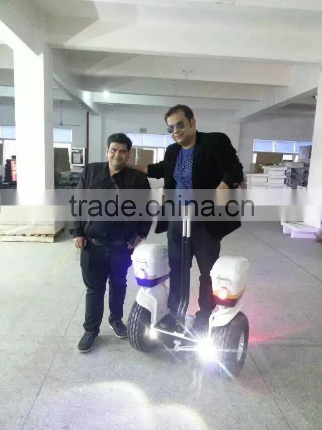 Police style Smart Self Balancing Electric Scooter balance Two Wheels Electric Chariot Scooter