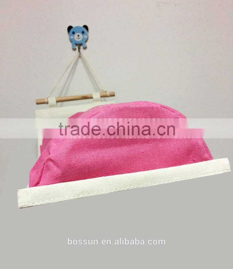 Household used hang bag hanging wall pocket storage with 3 pocket