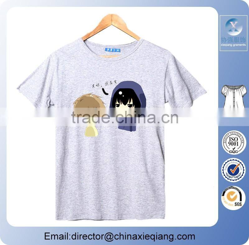 Hotsale sublimation round neck men t shirt /new t shirt wholesale china