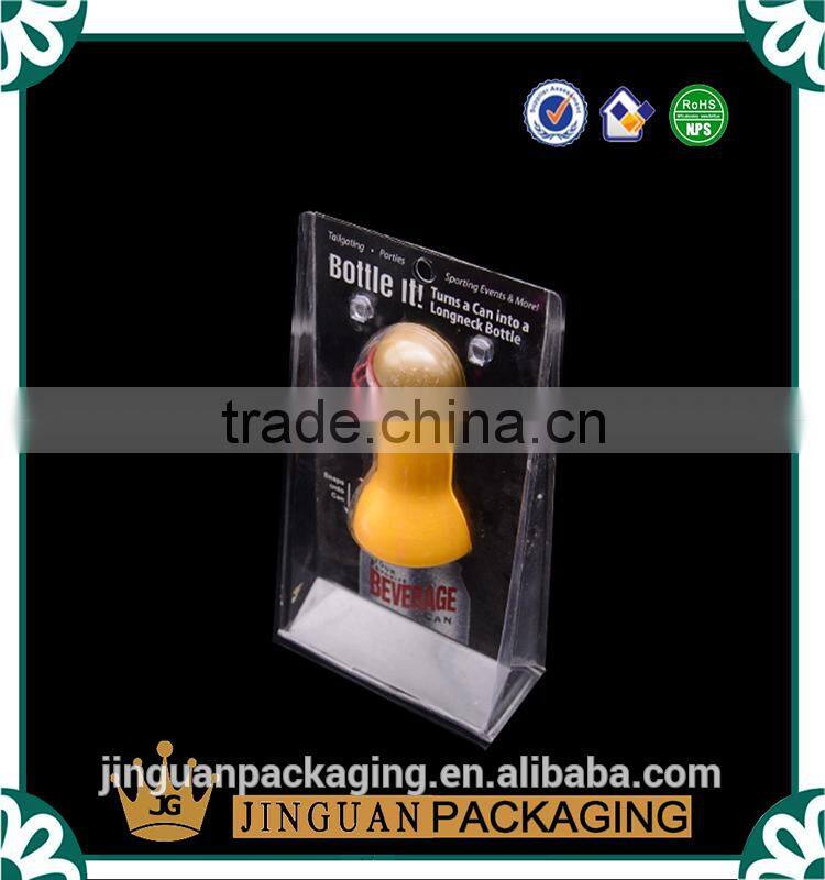 Clear PVC PE PS toy plastic clamshell