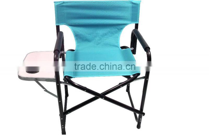 2016 hot sale metal foldable Director Chair with table
