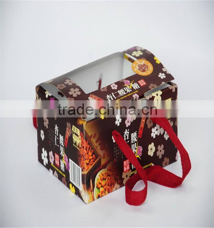 Custom Full Color Snacks Food Paper Packaging Box