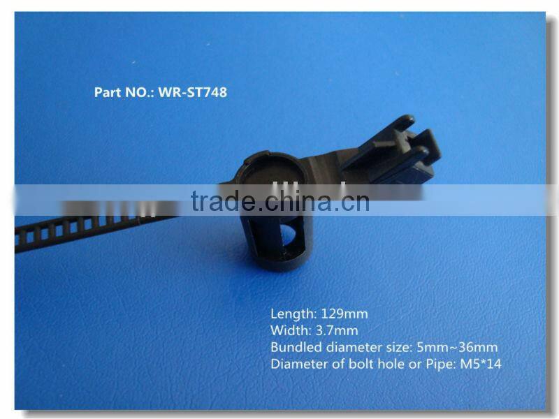 pa66 nylon Cable Ties for Weld Studs