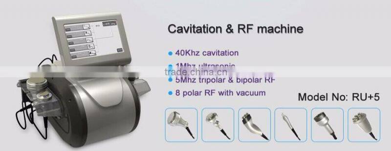 Multipolar RF Handles with Vacuum RF for Face Lifting and Fat Reduction Equipment