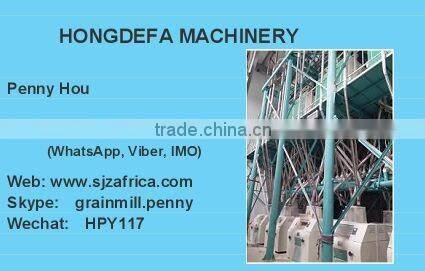 wheat/maize/corn flour mill machinery