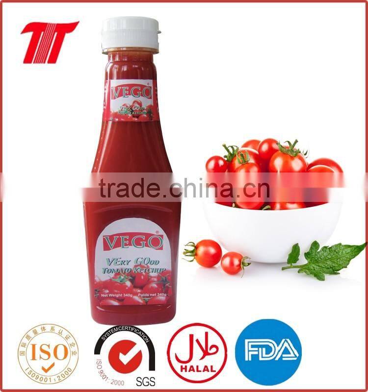 Tomato Ketchup tomato sauce OEM China manufacturer factory for Africa
