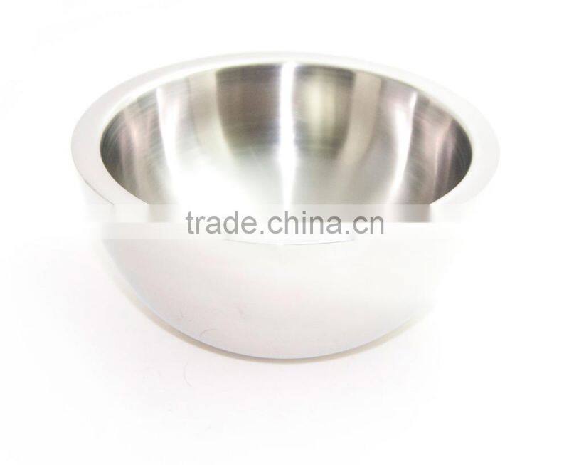 Designer Double Wall Stainless Steel Bowl Insulated