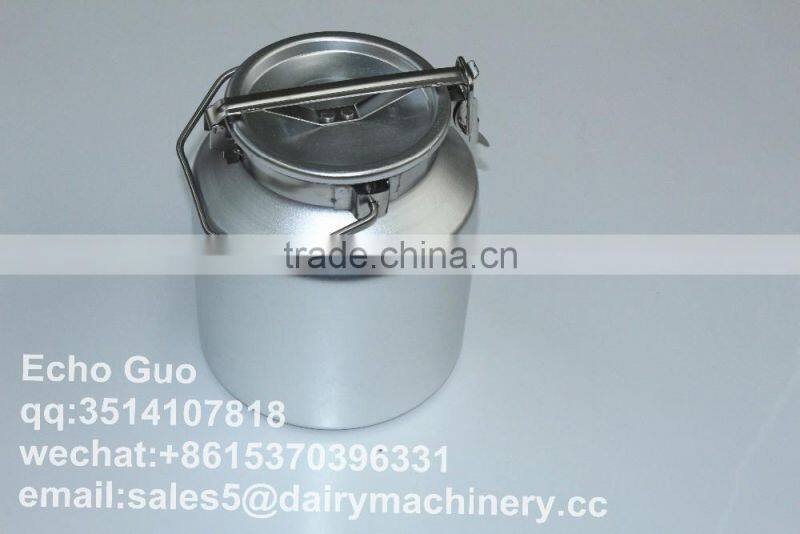5L Locking Cover Anodized Aluminum Milk Can For Water Beer Beverage