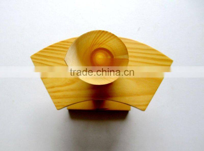 Bamboo sushi cone shelf