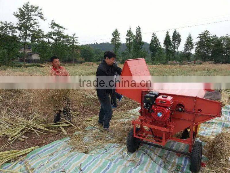 Good performance gasoline engine rape thresher machine