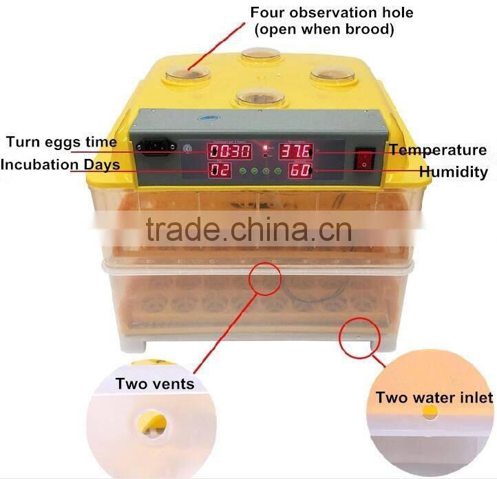 96 chicken egg incubators for sale