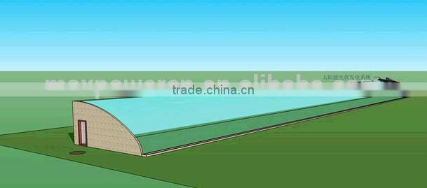 hot galvanizing structure solar greenhouse