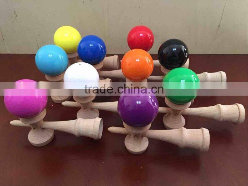 2017 Hot Sell Customized wooden kendama toy