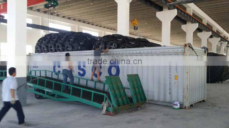 pneumatic marine rubber fender for ship building