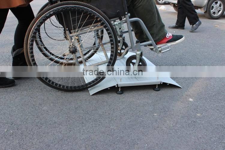 Customized design wheelchair use lightweight aluminum ramp