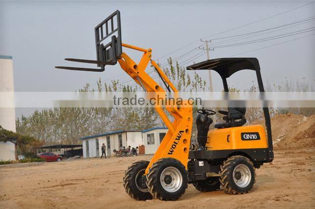 high quality 1T mini skid steer loader with best price