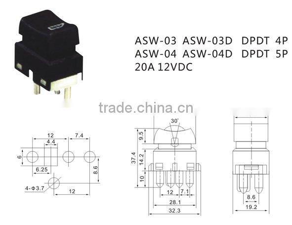 automotive push button switch