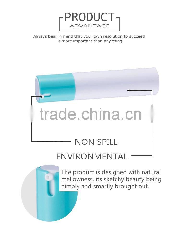 Hot sale different sizes eco-friendly airless pump cosmetic bottles 50 ml