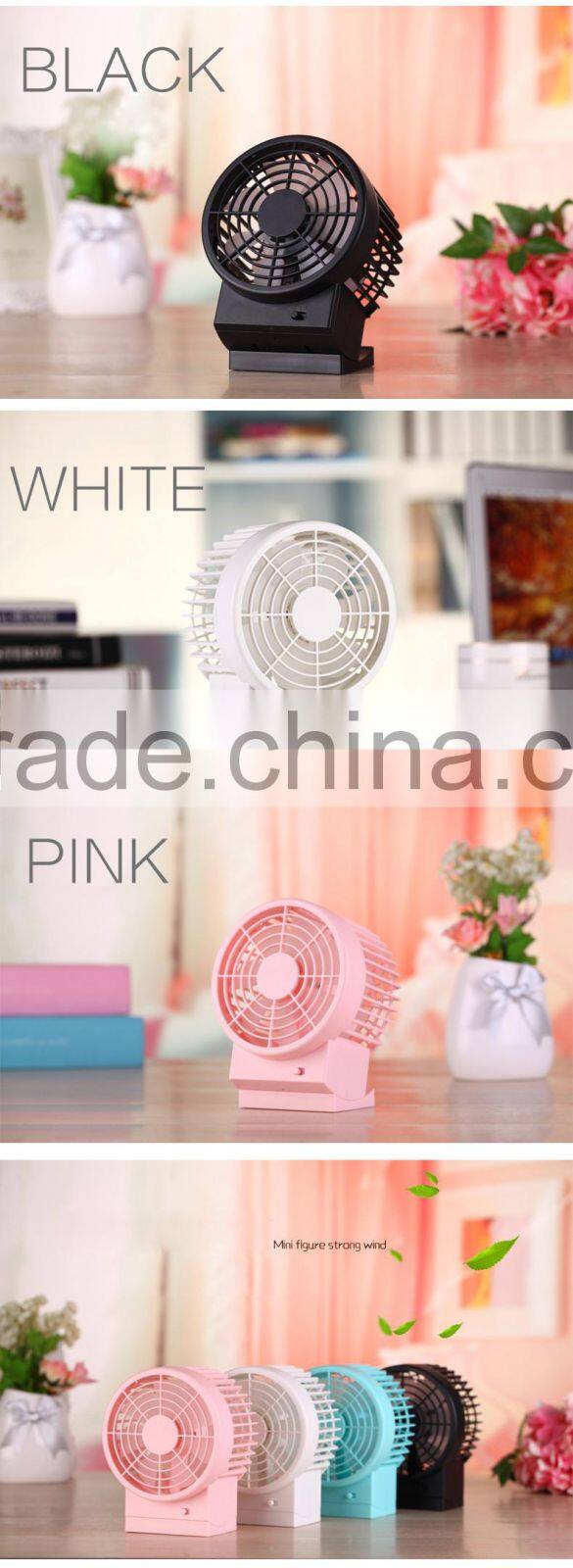 mini twin engine desktop portable usb fan - great for any desk or table