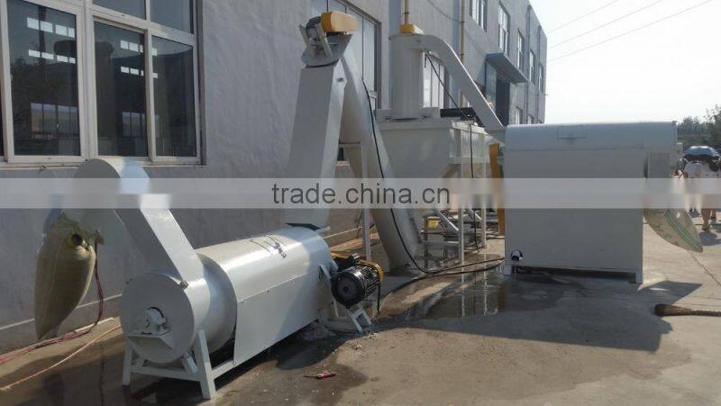 plastic PET bottle washing and cleaning machine line