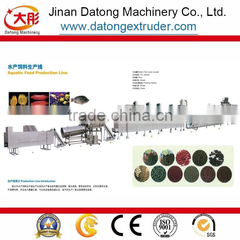 Floating Pet Fish Food Feed Pellet Making Extruder Machine