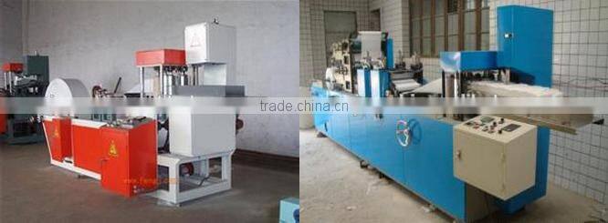 Two color printing tissue paper machine napkin machine for sale