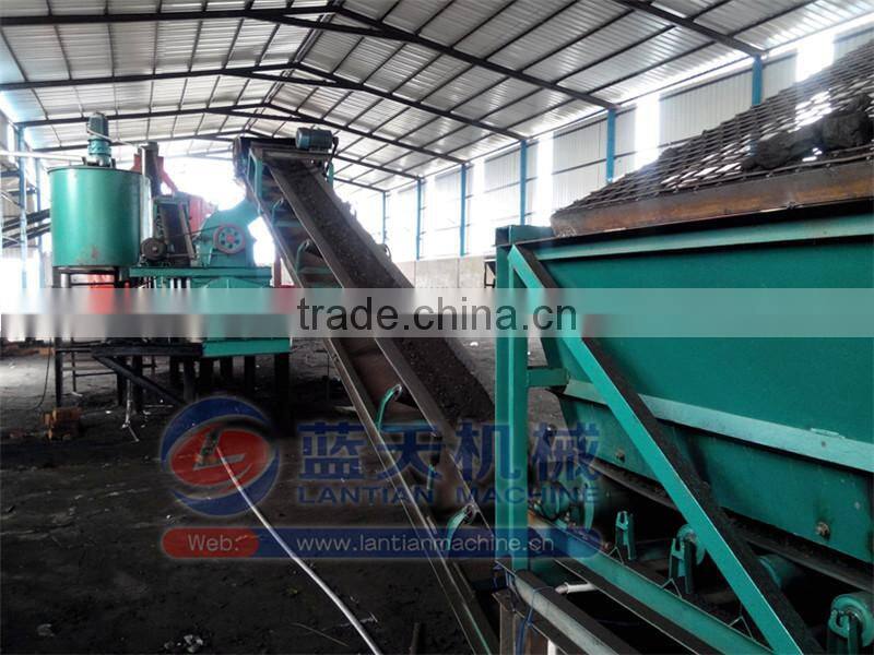 sawdust briquette coal ball press machine for wood sawdust