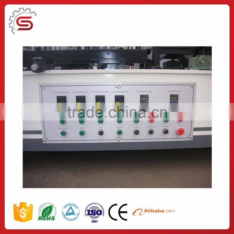 wood profile wrapping machine BF300C-II pvc profile wrapping machine