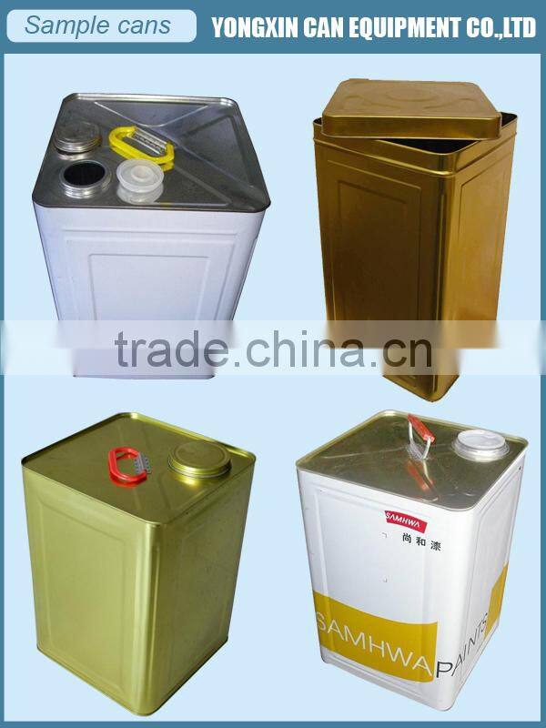 Automatic square Edible oil can seamer machine