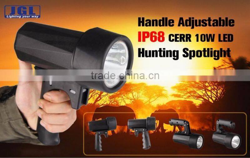 led marine searchlight RLS-9936 36w rechargeable hunting spotlight from guangzhou JGL