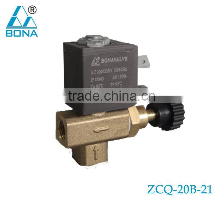 8.0mm*8.0mm Nipple Connector Co2 Argon Arc Mig Tig gas solenoid valve VZCT-8.0