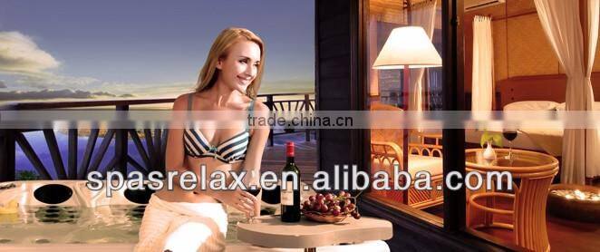 Cheap Deep used Massage Tub Garden 1 Person Outdoor or Indoor Spa (S201)