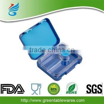 Life Valley Child Lunch Box Microwave Bento Food Container Case Snack Box