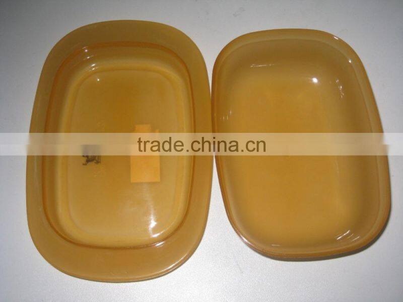 Plastic butter box/bin/case cheese container