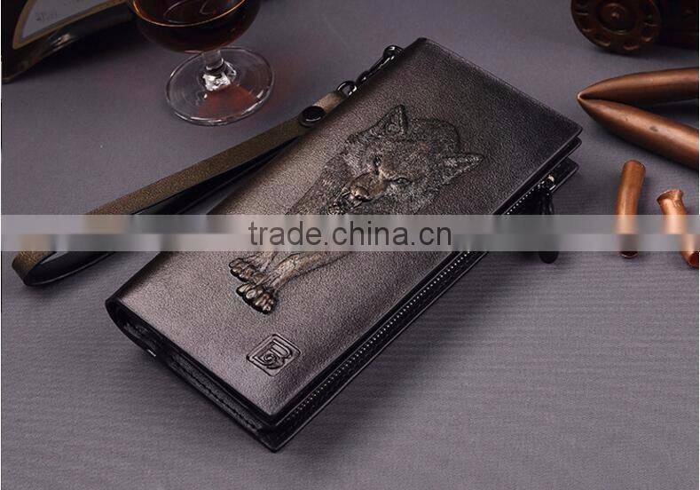 Genuine Leather Wallet, Smart Bluetooth Mobile Control Anti-theft, Anti-lost,Alarm,Multi-functional Business Gift Purse