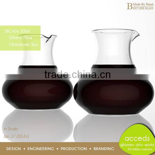Borosilicate Fashioned Microwave Handmade Unbreakable Tea Pot Glass Made