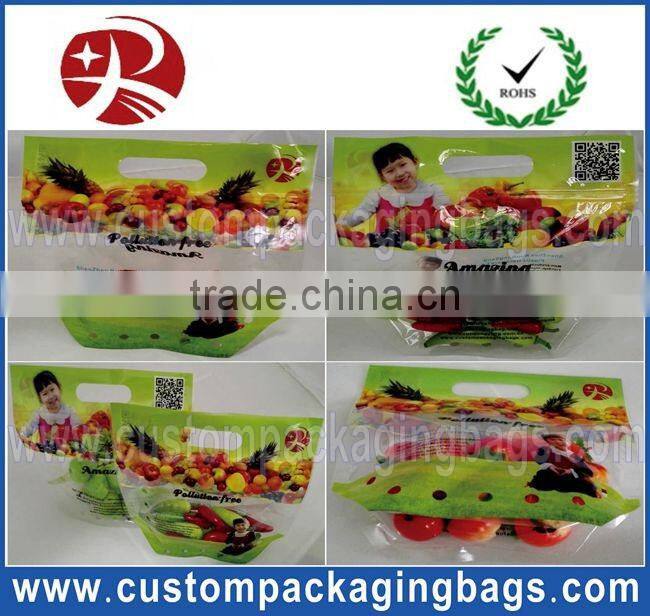 Custom Printed Mylar Bags Fresh Grape Laminated Bunch bag