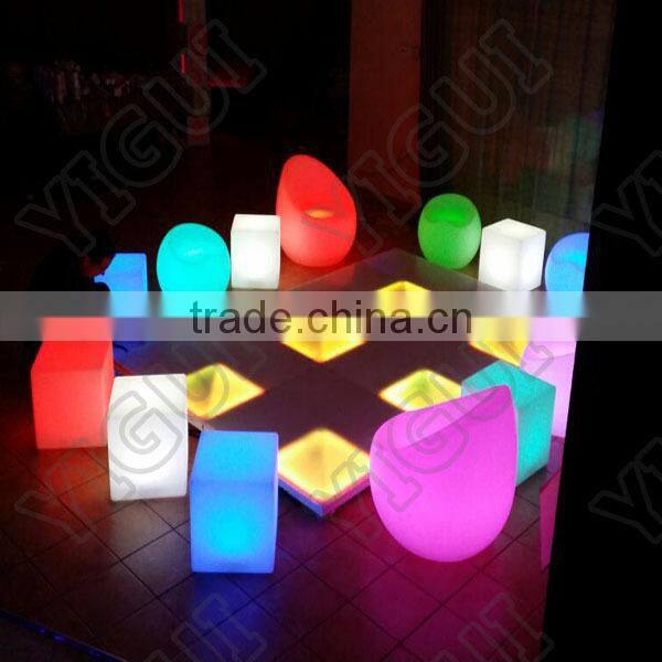 with the music changes color Metal Material and Bar Stool Specific Use Bar Stool