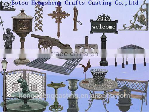 cast iron decoration / cast iron garden decoration