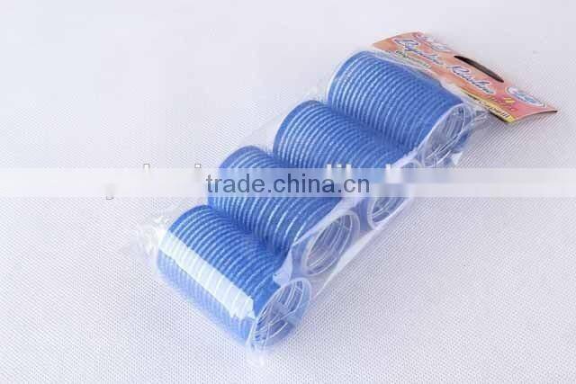 4P Ccolorful Plastic HAIR ROLLERS/Hair Tools/nylon paster