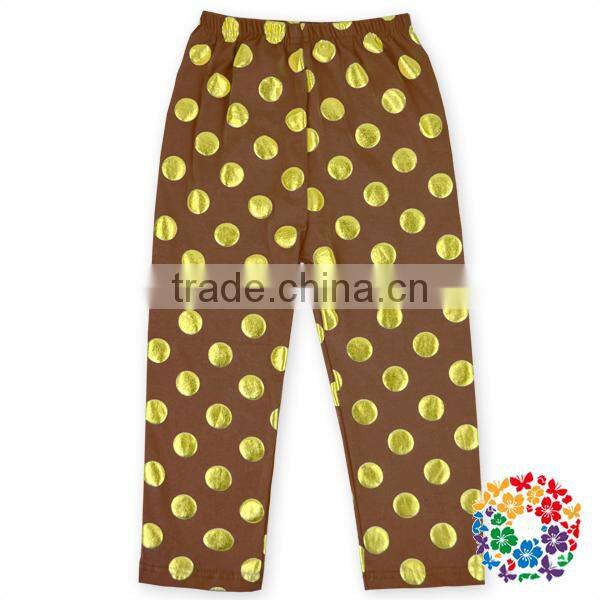 Stylish Girl Black Gold Polka Dot Ballet Wrap Cute Skirts For Kids