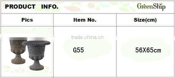 Decorative Garden Fiber Bonsai Pots from Greenship/ 10 years lifetime/ lightweight/ UV protection/ eco-friendly