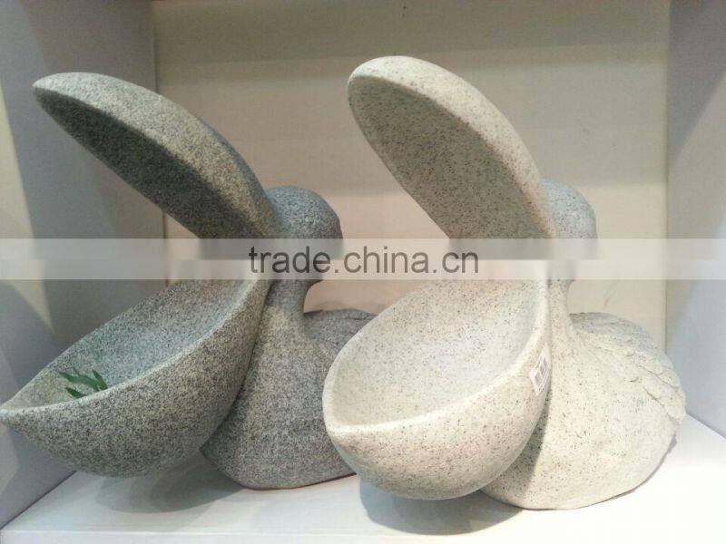 Garden Decorative Resin bird feeder