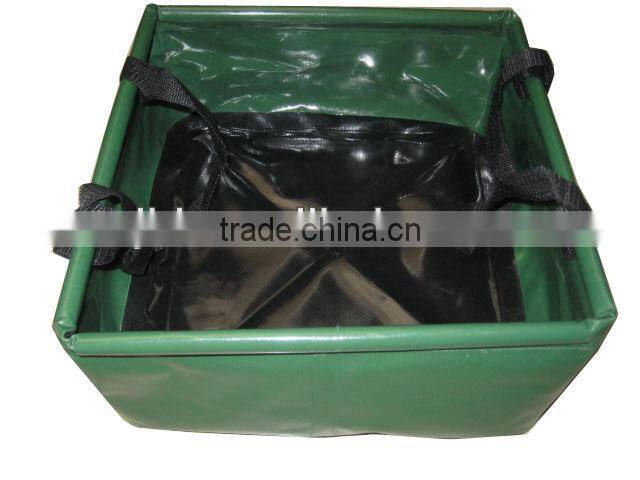 Outdoor Camping Folding Plastic Water Bucket/ washing tool