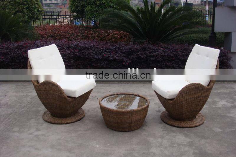 3pcs beautiful new design garden sofa rattan furniture sydney