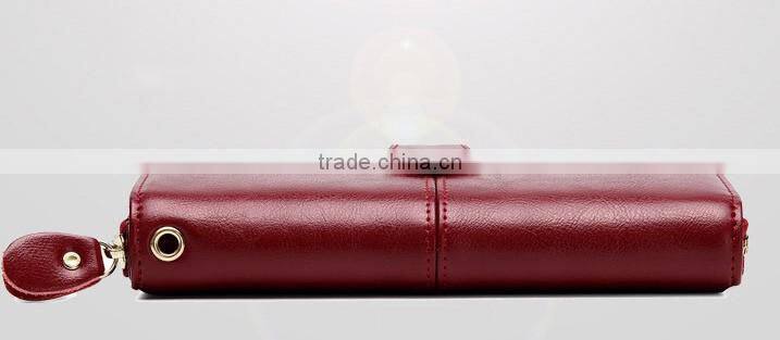 Hot selling leather large capacity clutch bag women purse clutch bag