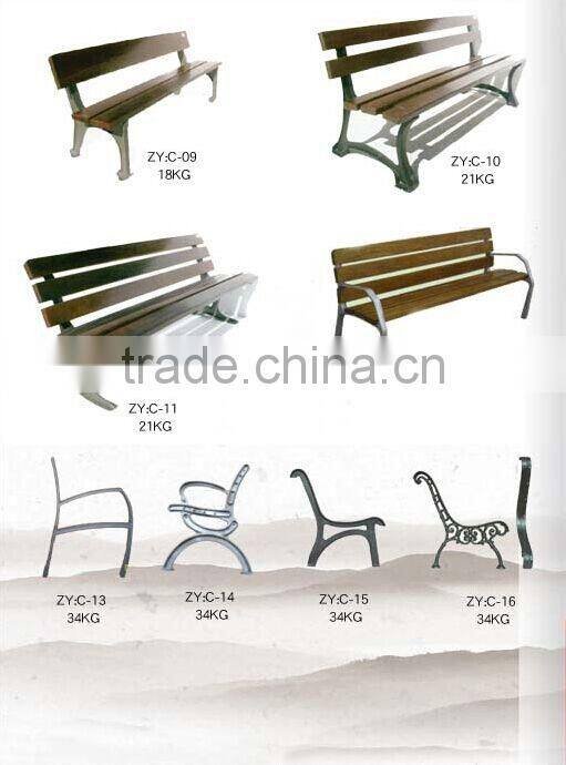 Wholesale cast iron park bench legs