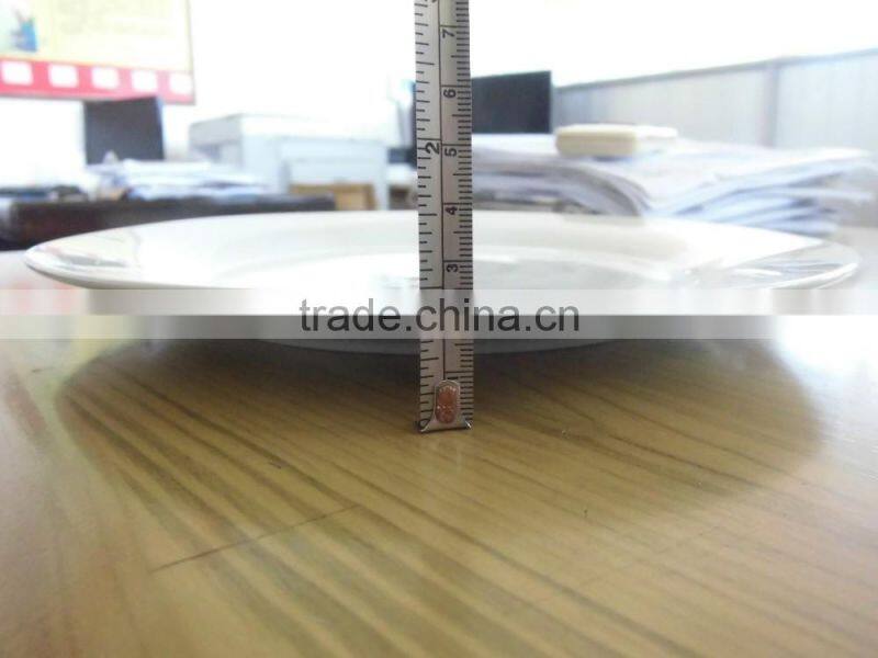 cheap round quality porcelain plate