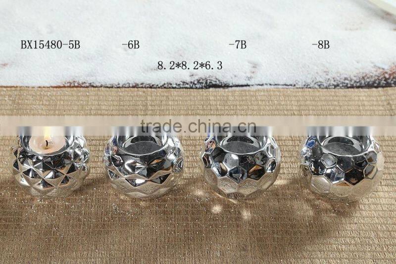 Ceramic tea light porcelain candle holders wholesale